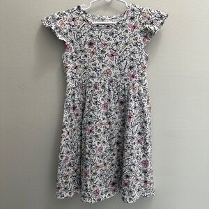 Floral butterfly dress